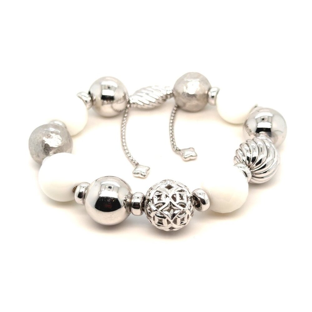 D.Y.‎ 925 Elements Beads Ball Bolo Bracelet